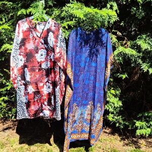 Mumu One Size Fits Most Floral and Paisley Dress Bundle